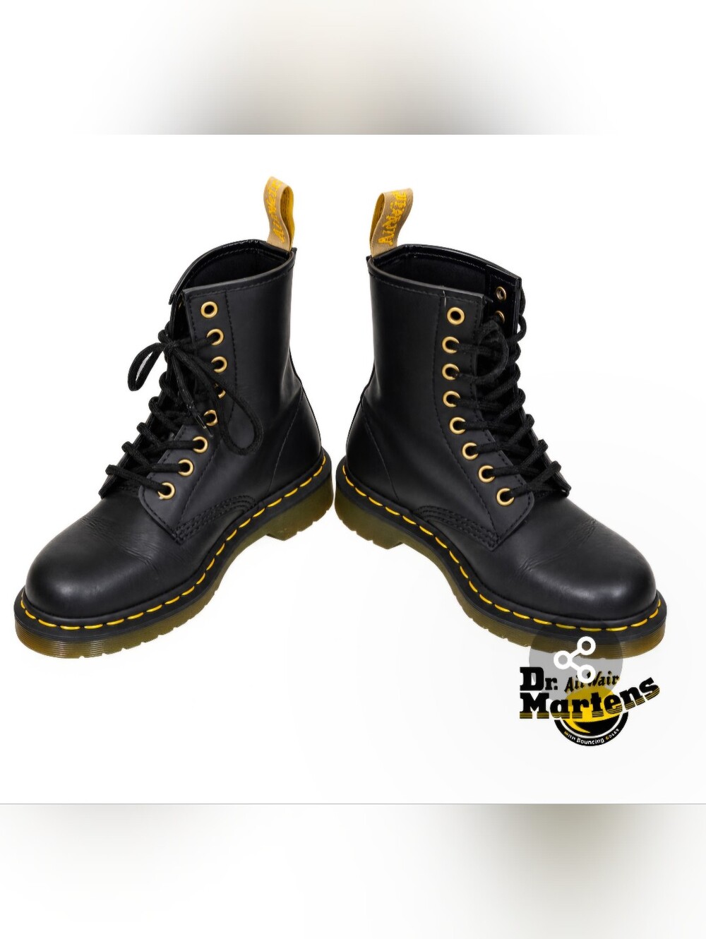Dr. Martens 1460 Smooth Leather Boots – Black | Women’s Size 7